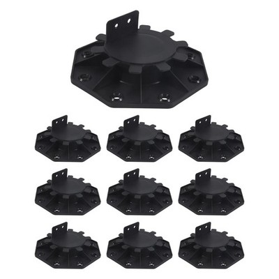10er Pack Verstellbare Deckstütze Podest Deck Fundament Base Support für1199