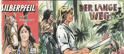   SILBERPFEIL #180 Der lange Weg, Dargatz 1988 PICCOLO-COMICHEFT NEU TOP Z0-1