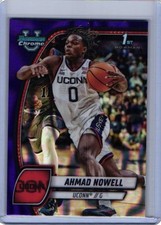 2024-25 Bowman University Chrome - Ahmad Nowell #2 Purple Lava Refractor (RC)