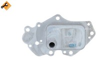 Ölkühler Motoröl EASY FIT NRF 31347 für OPEL CHEVROLET Aluminium ASTRA B16 MOKKA