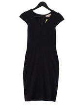 Louche Bodycon Midi Dress UK8 in Purple