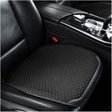 Autositzauflagen Sitzkissen Anti Schwitzen atmungsaktiv 2 Stück Schwarz