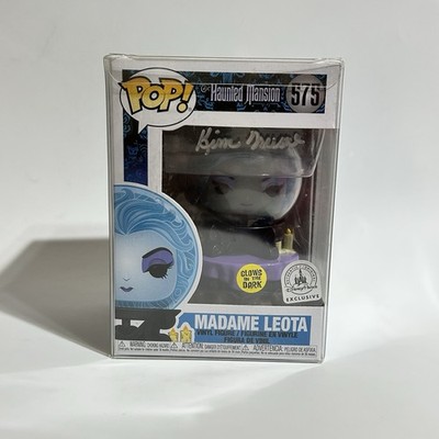 Madame Leota Funko Pop Disney Exclusive Haunted Mansion #575 Signed Kim Irvine