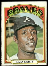 1972 Topps #740 Rico Carty Atlanta Braves Very Good 54119