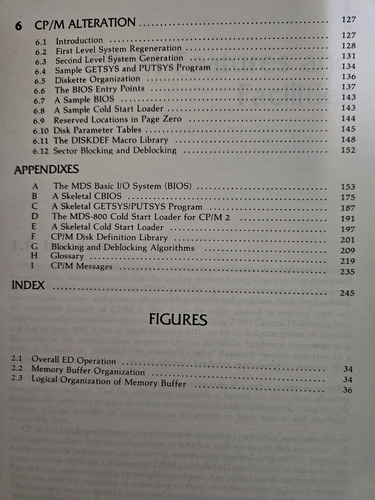 KAYPRO CP/M OS Manual 1982 Digital Research 1st Printing - 第 11/11 張圖片