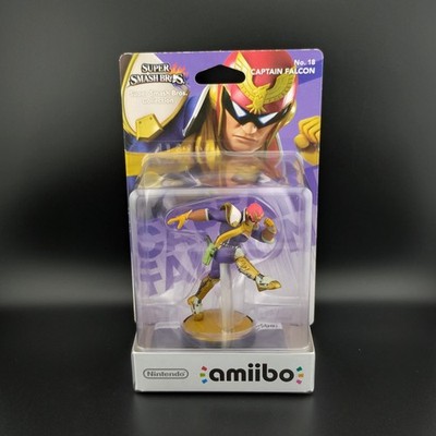Nintendo Amiibo No. Nr. 18 Captain Falcon Super Smash Bros. NEU NEW SEALED