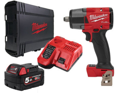 Milwaukee M18 FMTIW2F12-501X Akku-Schraubenschlüssel mit mittlerem...