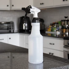 (3 Pack) Stout Stuff Plastic Empty Spray Bottle - 32oz, Wide Mouth Easy Fill