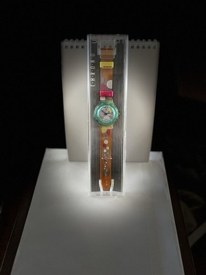 NEW Swatch Scuba Watch SEA GRAPES SDK105 with Case & Papers 1992 