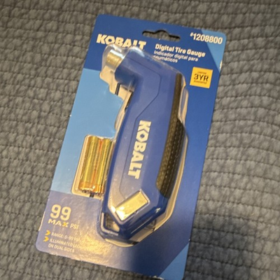 #ad Kobalt Digital Tire Gauge 99 PSI Max Pressure Model SGY AIR295 $15.00
