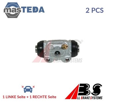 72970 RADBREMSZYLINDER TROMMELBREMSE HINTEN ABS 2PCS NEU OE QUALITÄT