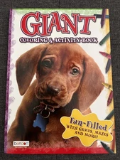 Puppies And Kittens Giant Coloring & Activity Book Puzzles Games Coloring Bendon