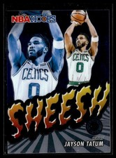2023-24 Panini NBA Hoops Premium Stock Sheesh #22 Jayson Tatum