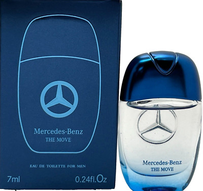 MERCEDES-BENZ THE MOVE EAU DE TOILETTE MINI SPLASH MEN 0.24 Oz