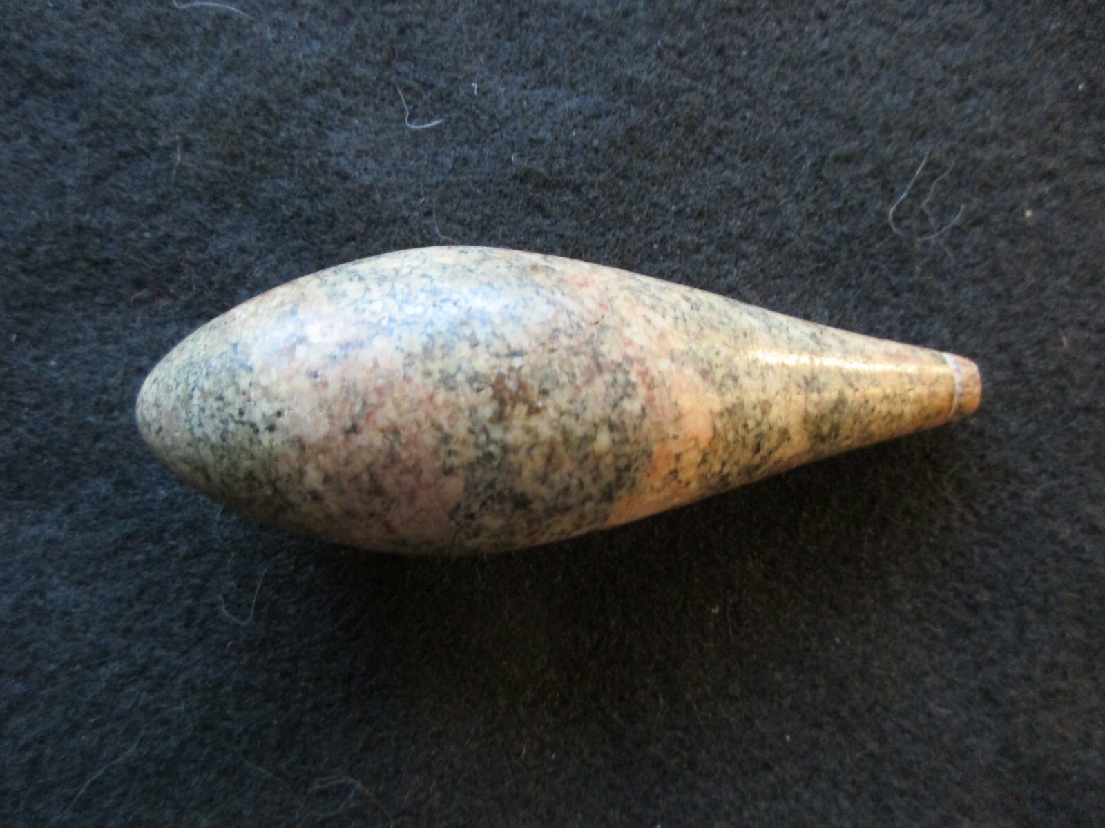 NATIVE AMERICAN STONE PLUMMET, GROOVE CUT PLUMMET , PORT0923*07958 eBay