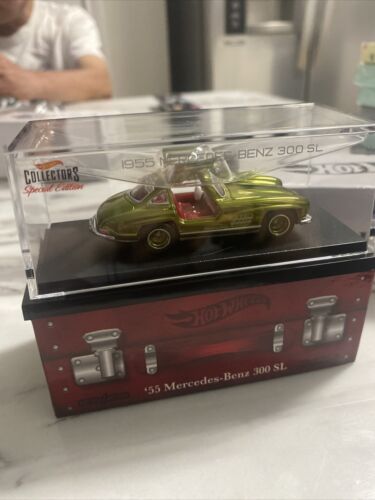 HOT WHEELS RLC RED LINE CLUB 1955 MERCEDES BENZ 300 SL #05695 - Picture 2 of 4