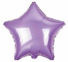 18-inch Metallic Light Purple Star Foil Balloon