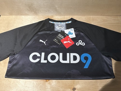 PUMA CLOUD 9 Game Day Jersey eSports team Shirt Mens Large Polyester Grey 4/20 - Picture 4 of 23