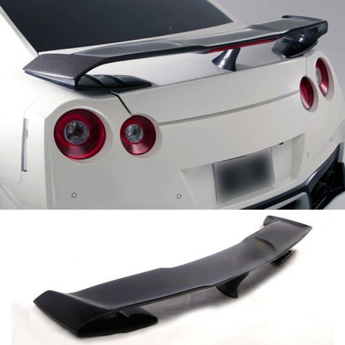 Alerón trasero de fibra de carbono estilo VRS para Nissan GTR R35 2009-2017 - Imagen 3 de 12