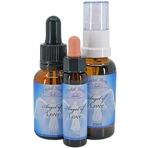 CRYSTAL HERBS Angel Essences To Bring Angelic Energies Into Your Life - 30ml Spray