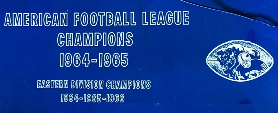 Rare 1966 AFL Championship Press Notes and Buffalo Bills Folder vs. KC Chiefs - Image 2 of 4