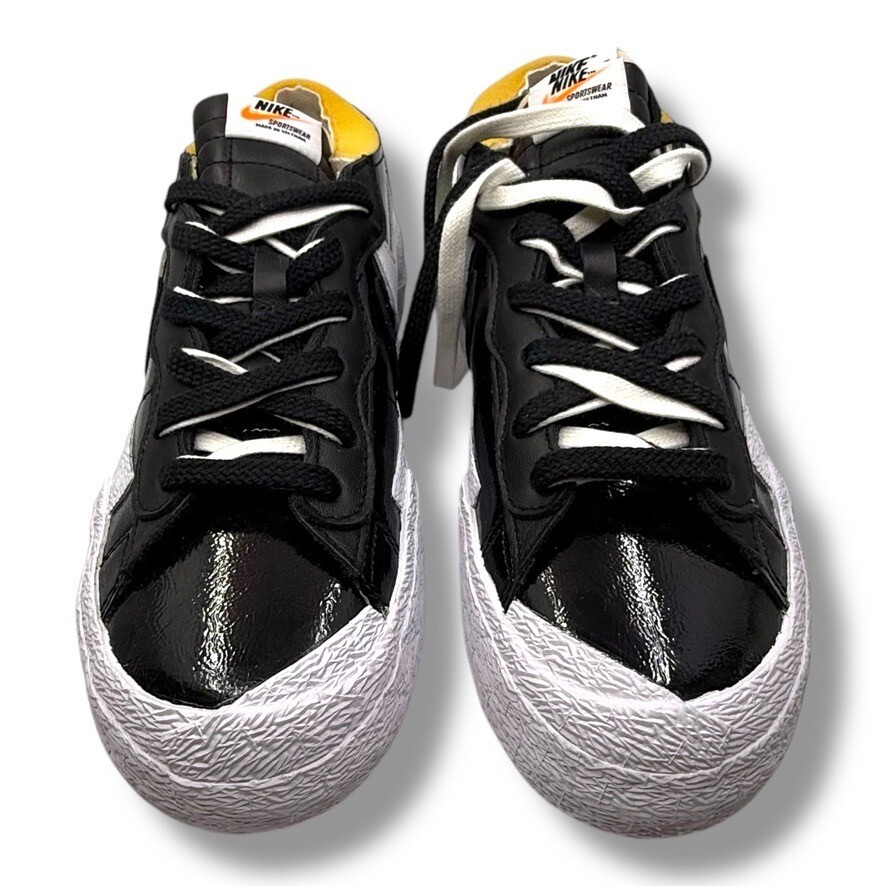 Nike Blazer Low / Sacai – Black/White-White – Size Men's 8