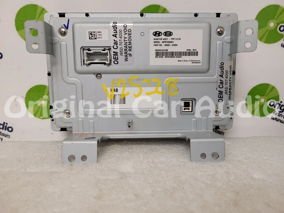 2016 - 2017 Kia K900 OEM радио GPS-навигация дисплей монитор 96525-3TAB0 - Изображение 4 из 4