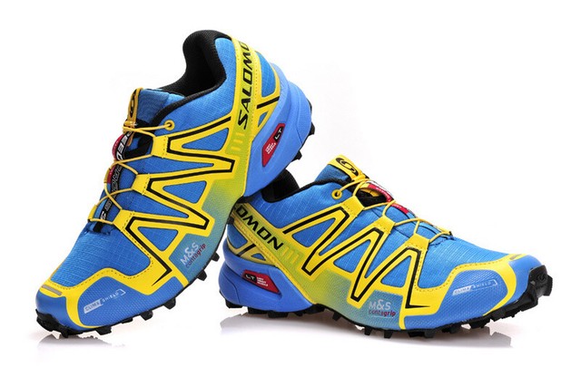 salomon speedcross 3 blue yellow