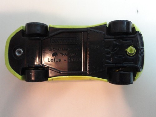 2011 Matchbox Modern Rides '08 Lotus Evora (Lime Green) - LOOSE - Picture 8 of 8