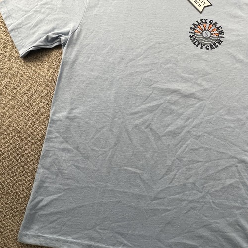 Salty Crew Shirt Boys Extra Large Blue Short Sleeve Casual Active Youth - Picture 7 of 14