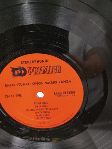 Boîte #DG49 Enzo Stuarti - Stuarti Sings Lanza LP Premier (7) PS-9007 US - Picture 3 of 7