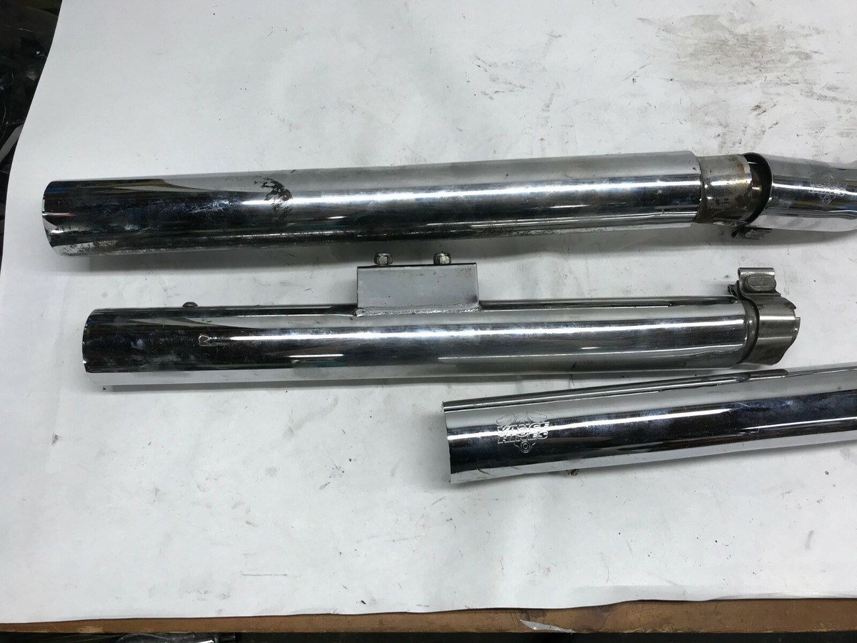 Complete Vance & Hines Exhaust System Straight Shots Harley