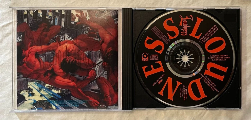 Loudness - S/T (Japan First Press CD) WPZL-657 Akira Takasaki / EZO / X Japan Foto 3 de 3