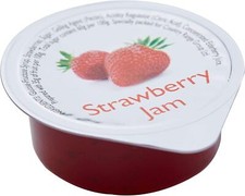 Country Range Strawberry Jam Portions 100 x 20g