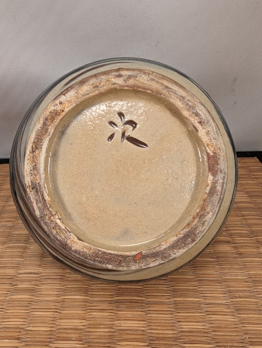 Japanese Ryukyu Okinawa Tsuboya Studio Pottery Vase Kinjo Japanese Ryukyu Okinawa Tsuboya Studio Pottery Vase Kinjo