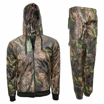 REALTREE Kinder Jungen Kinder Camouflage Jagd Angeln Hoodie Wasserdicht Jacke Hosenanzug