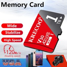 Micro SD Card 64GB 128GB 256GB 1TB Ultra Class 10 High Speed Memory Card Lot