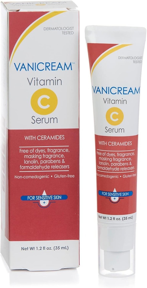 Vanicream Vitamin C Serum – Für Empfindliche Haut, Frei Von Duftstoffen & Parabenen, 1.2 Fl Oz