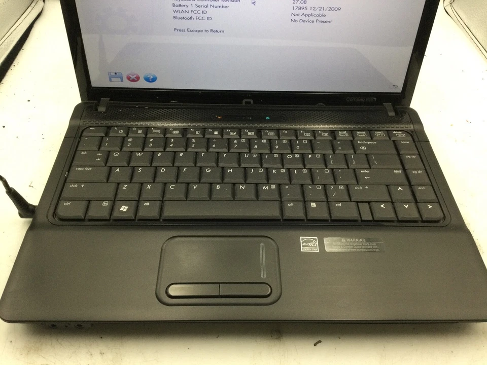 HP COMPAQ 515 - BOOTS TO BIOS - AMD ATHLON X2 - 3GB RAM - 15" - READ DESCRIP -BB - Image 3 of 4