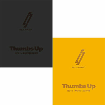 BLANK2Y K2Y I : CONFIDENCE THUMBS UP Album 2 Ver SET 2CD+2 P.Book+6 Card+2Poster