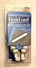 4 Pc. Elastic Bed Sheet Grippers Straps Clips White Easy to use