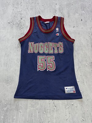 CHAMPION DENVER NUGGETS MUTOMBO NBA VINTAGE 90S JERSEY SIZE