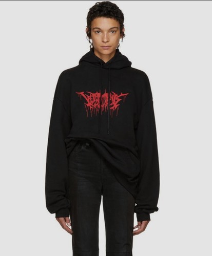 Designer Vetements Oversized Metal Logo 