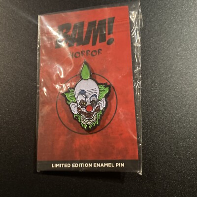 BAM! HORROR SHORTY LIMITED EDITION ENAMEL PIN KILLER KLOWNS FROM OUTER ...