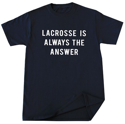 Funny Lacrosse T-shirt Sport Coach Player Gift School College
