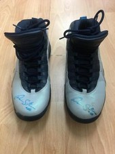 DOMINIC SMITH Autographed Game-Used Cleats Nike Air Jordan Mets MiLB JSA #DS-C1