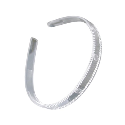 Clear Plain Headbands Toothed Wide /Thin Hairband Teeth Grip Wide /Thin Base - Picture 11 of 12