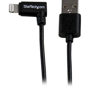 STAR TECH COM  2 M Black für USB auf Apple Lightn. Connector ( 8 - pin ) Ma   