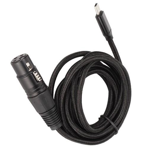USB C to XLR Female Cable Low Noise HIFI Plug and Play USB C Microphone Cable - Picture 2 of 12