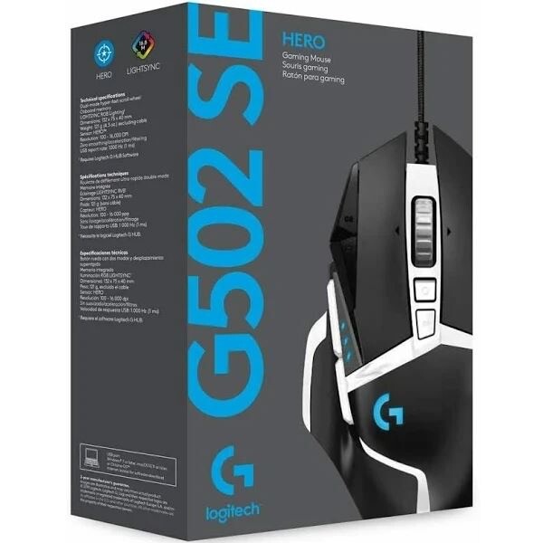 Logitech G502 SPECIAL EDITION HERO SE RGB Tunable Gaming Mouse  